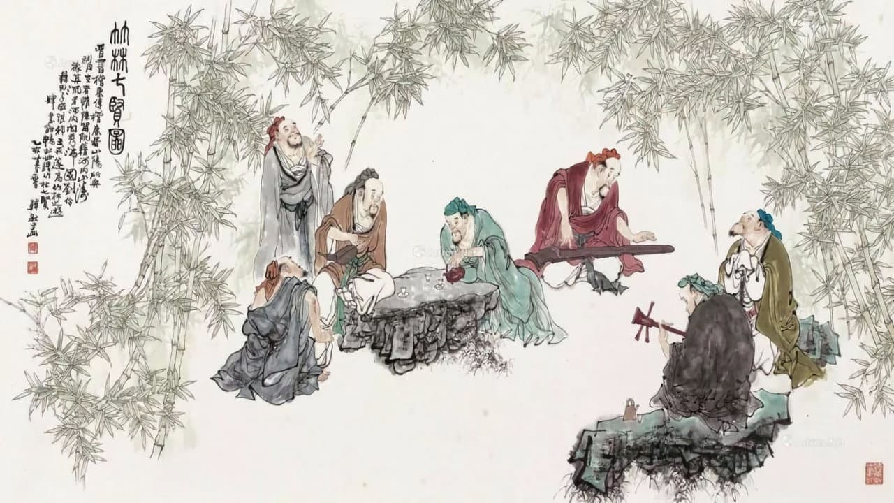 百家讲坛:竹林七贤