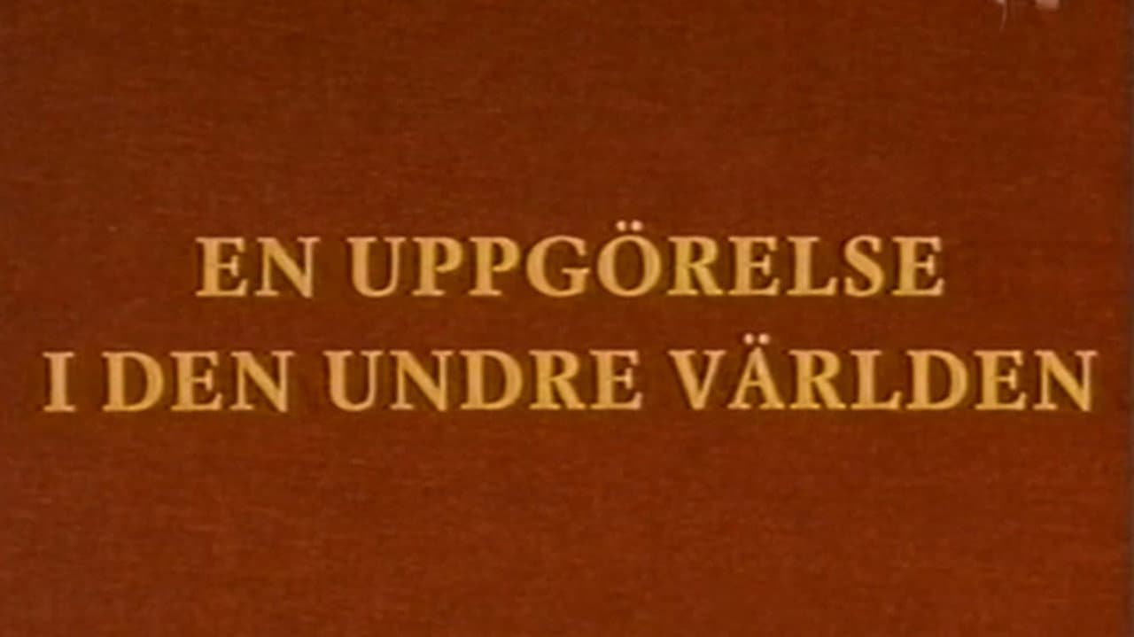 En uppgörelse i den undre världen