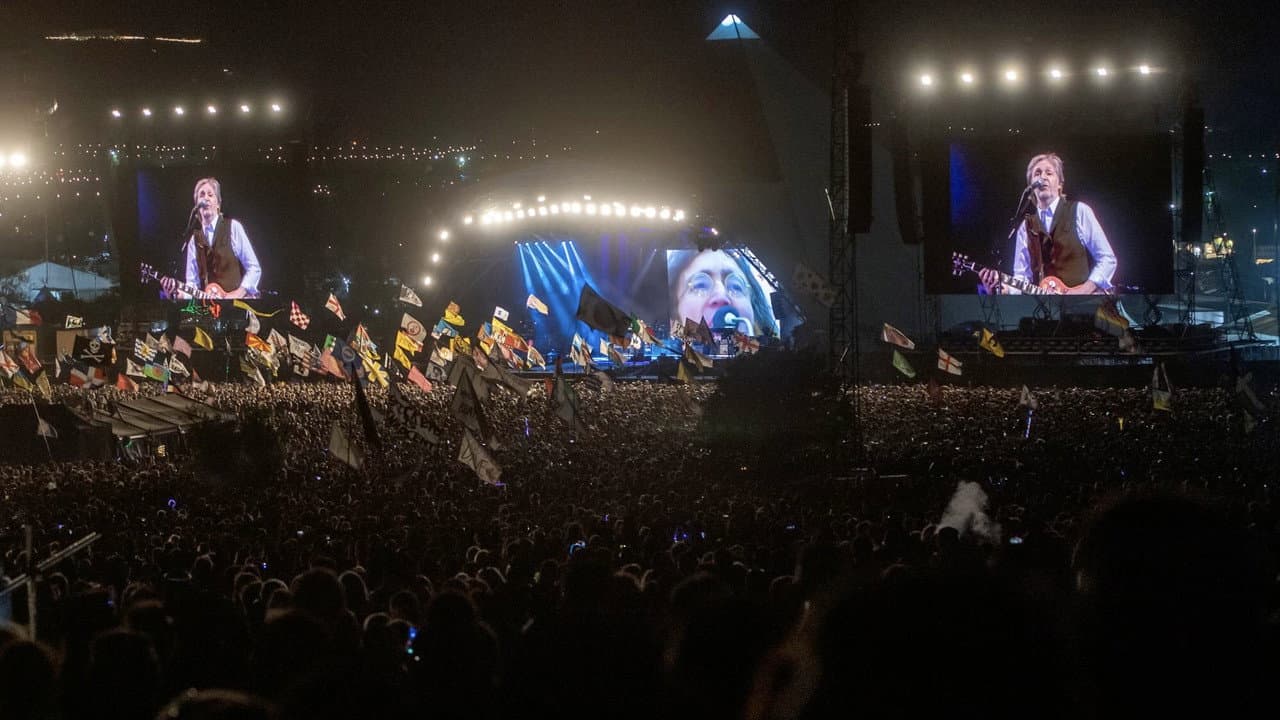 Paul McCartney at Glastonbury Festival