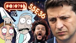 Zelenskyi and Wagner Group mercenaries, Ukraine national football team, Rick and Morty, Kirkorov, hackers