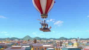 The Flying Treasure Hunt