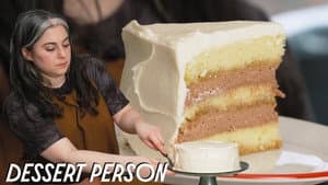 Vinny's Tiramisu-Inspired Wedding Cake