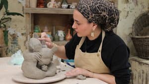 Raku Week and Animal Sculptures
