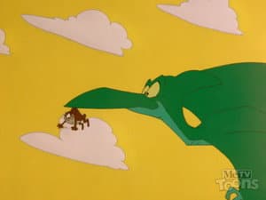 Taz and the Pterodactyl