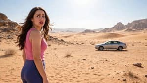 Rachel forgot the broken-down car