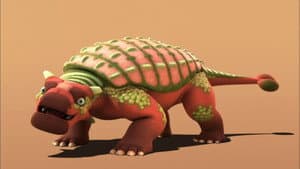 Armored Like an Ankylosaurus