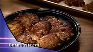 Barbecued Brisket and Corn Fritters
