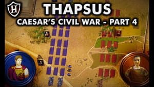 Battle of Thapsus, 46 BC ⚔️ Caesar's Civil War