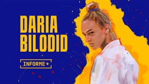 Daria Bilodid. Deporte en guerra