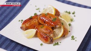 Authentic Japanese Cooking: Mirin Soy Sauce-Glazed Chicken Wings