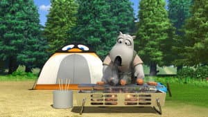 Camping and Bird