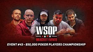 Event #43: $50K Poker Players Championship Final Table