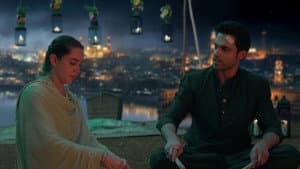 Mahid and Seher's bonfire celebration