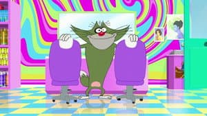 Oggy Splits Hairs