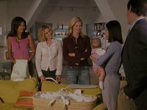 Three Women and a Baby