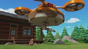 Air Rescue: Pups Stop the Mid-Air Magnet