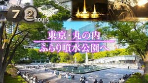 At a Fountain Park in Central Tokyo