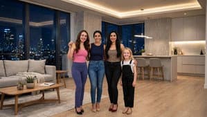 Everybody lives in Tori's apartment