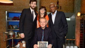 Sir Trevor McDonald, Aisling Bea, David Tennant