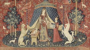 Lady and the Unicorn, Circa 1500, Anonymous