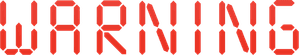 Warning