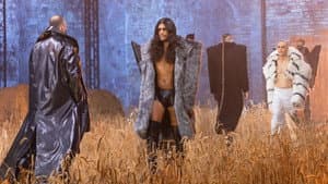 First major fashion show, first farewell