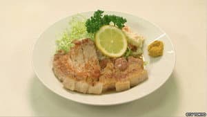 Pork Shioyaki Rice and Mixed Fry of Ohara, Isumi City, Chiba Prefecture