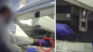 Undercover: Inside the Covid Testing Lab