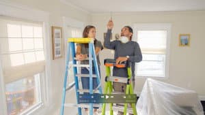 Paint Ceiling; Squeaky Floor