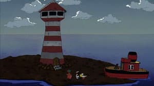 Barnaby Bear at the Lighthouse