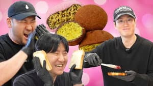 3 husbands do a bake-off for their wives ft. Dubai Chewy Cookie