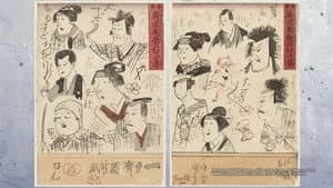 Doodles? Or Ukiyoe?