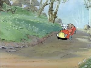 Blinky and the Red Car