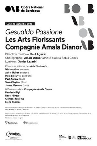 Amala Dianor and Les Arts Florissants: Gesualdo Passione @ Nuits de Fourvière 2026