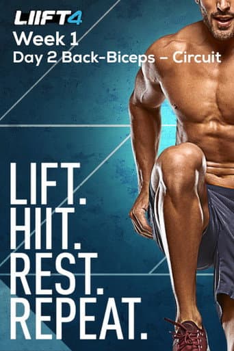 LIIFT4 Week 1 Day 2 Back-Biceps