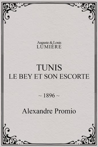Tunis: Le Bey et son escorte