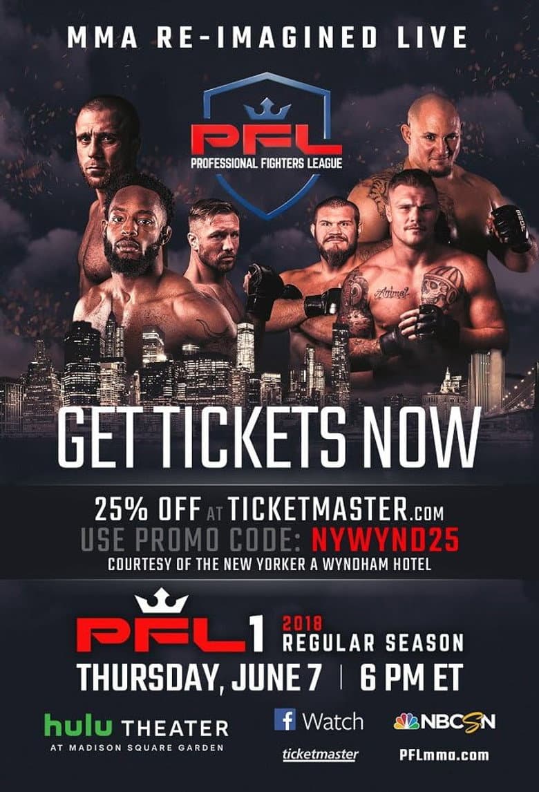 PFL 2018 #1: Regular Season - Harrison vs. Tursyn