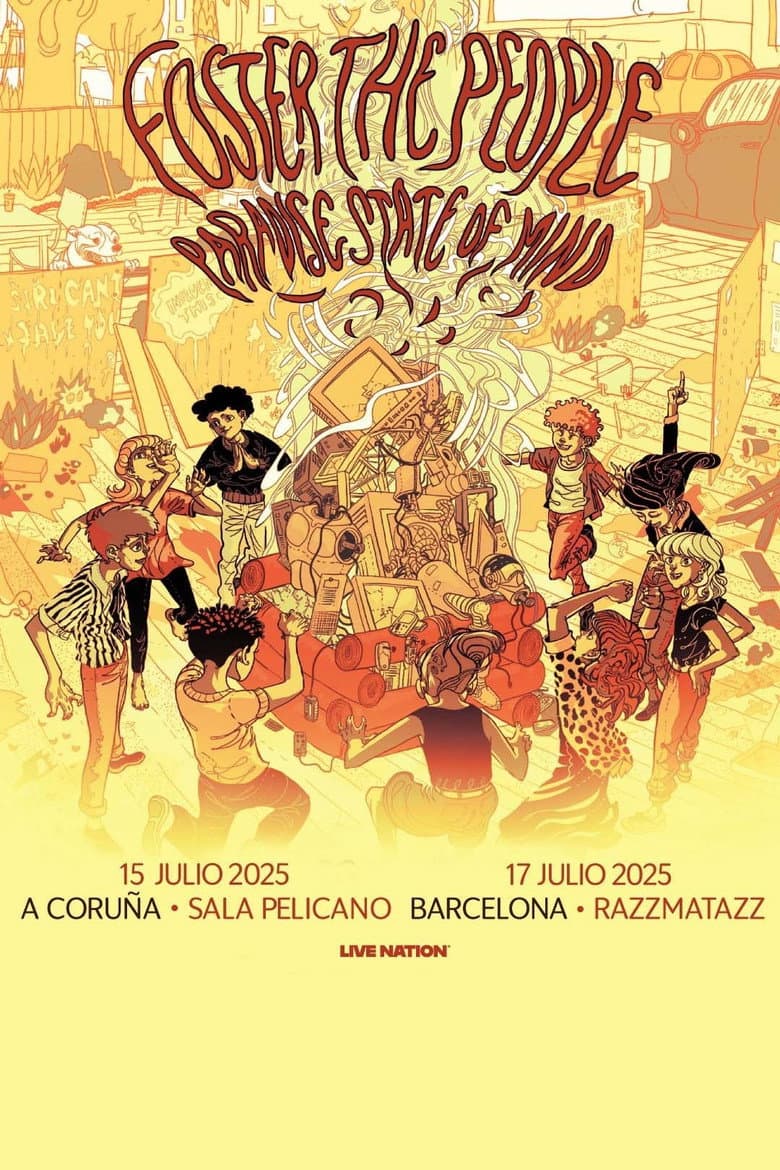 Foster The People: Paradise State of Mind Tour - Live From Razzmatazz Barcelona (July 17, 2025)