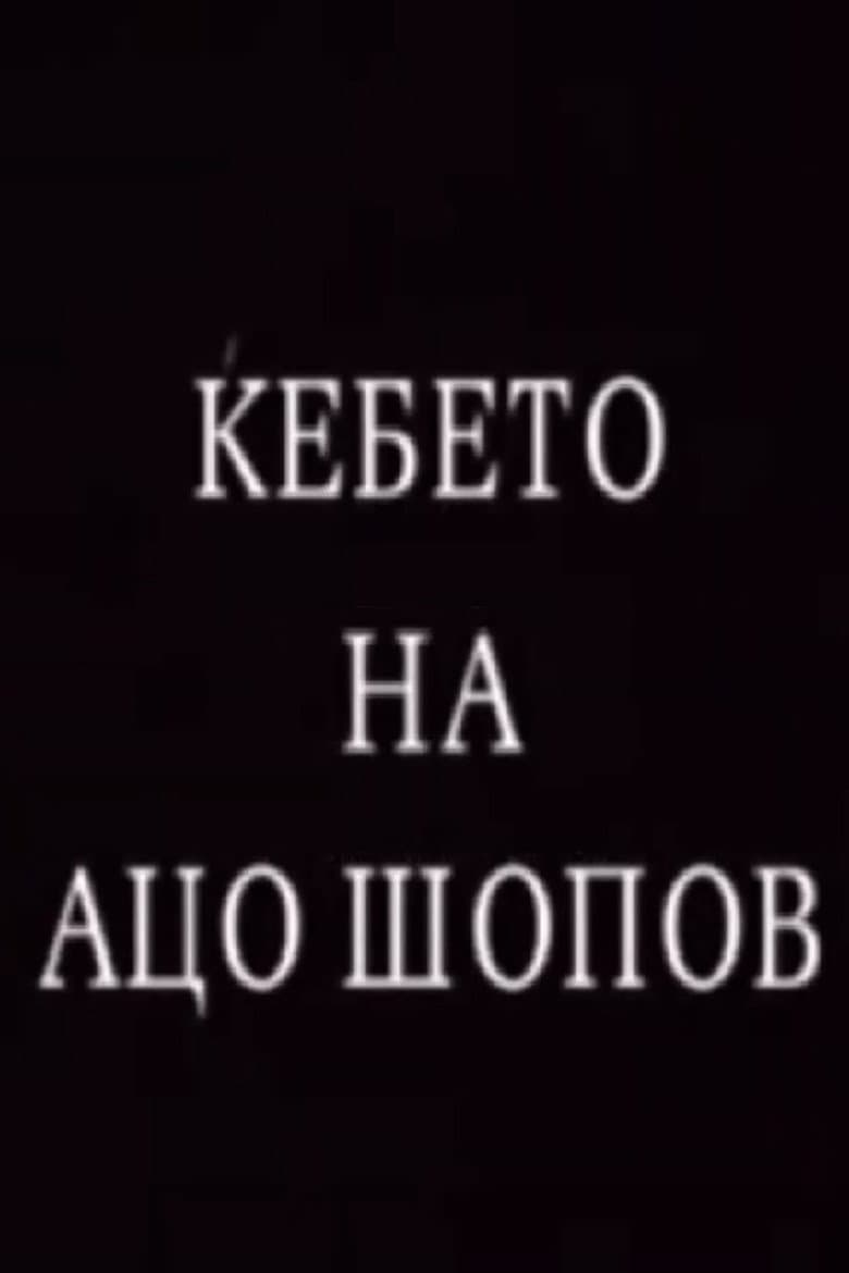 The Blanket of Aco Shopov