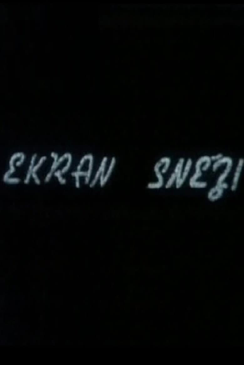 Ekran sneži