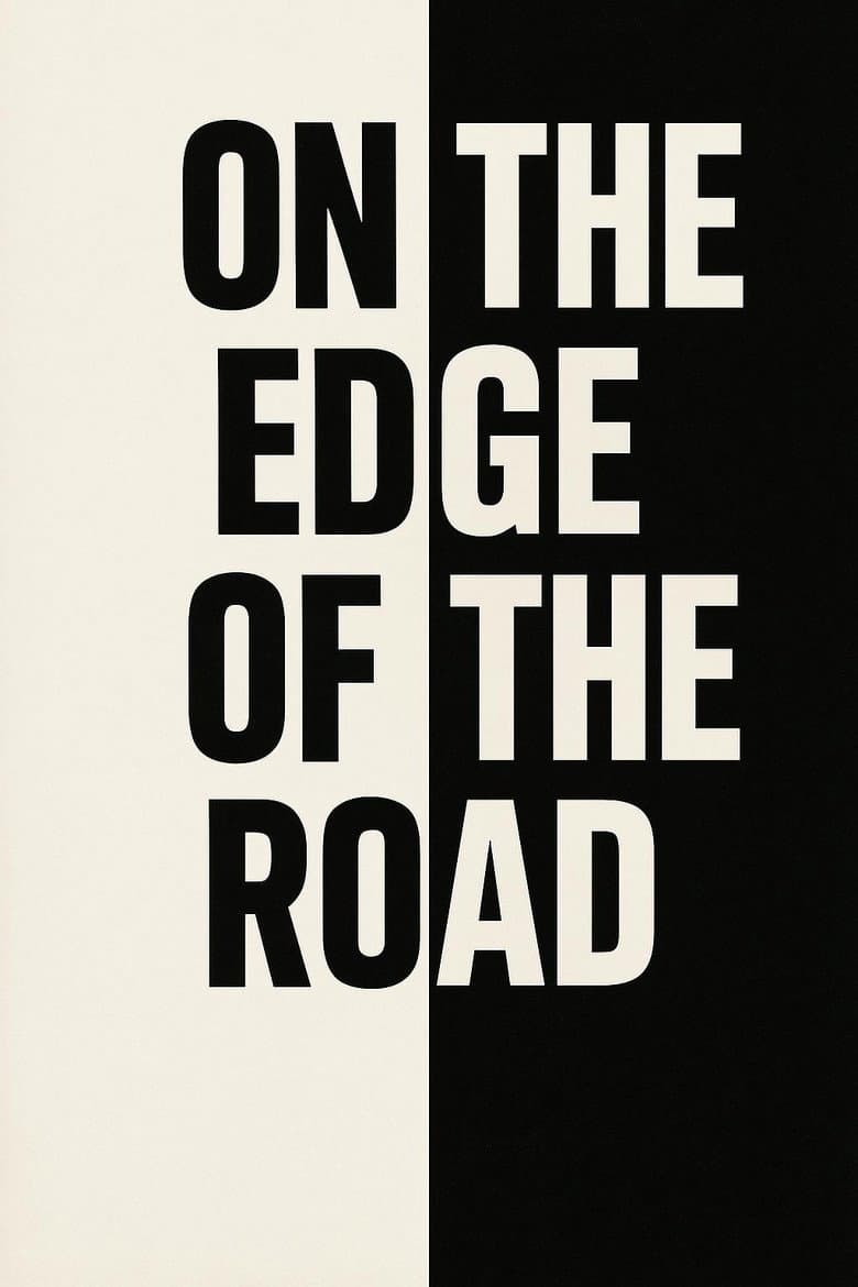 On the edge of the road