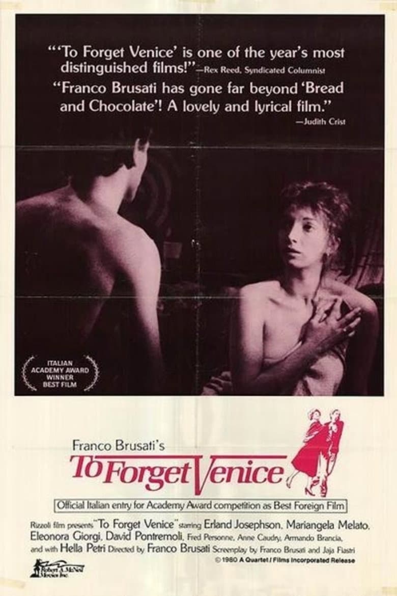 To Forget Venice