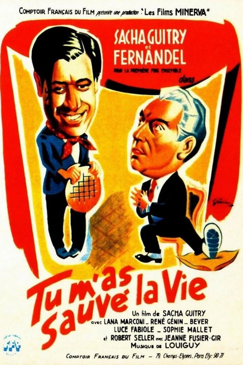 Tu m'as sauvé la vie
