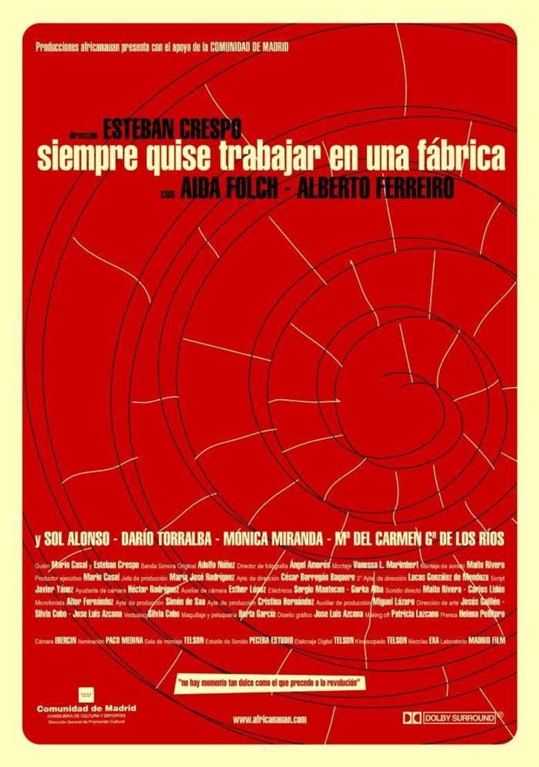 Siempre quise trabajar en una fábrica