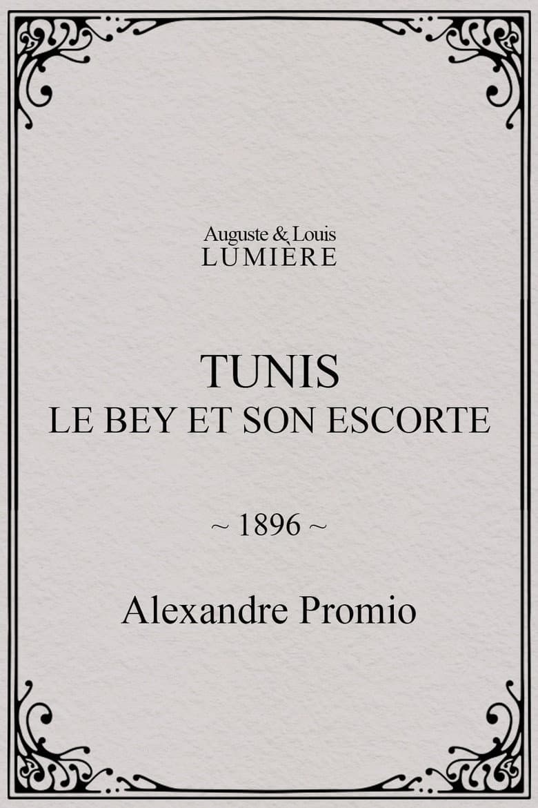 Tunis: Le Bey et son escorte