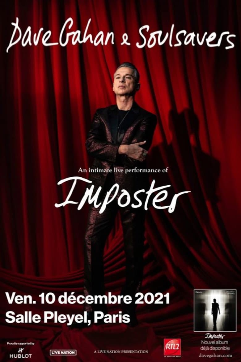 Dave Gahan & Soulsavers Salle Pleyel, Paris