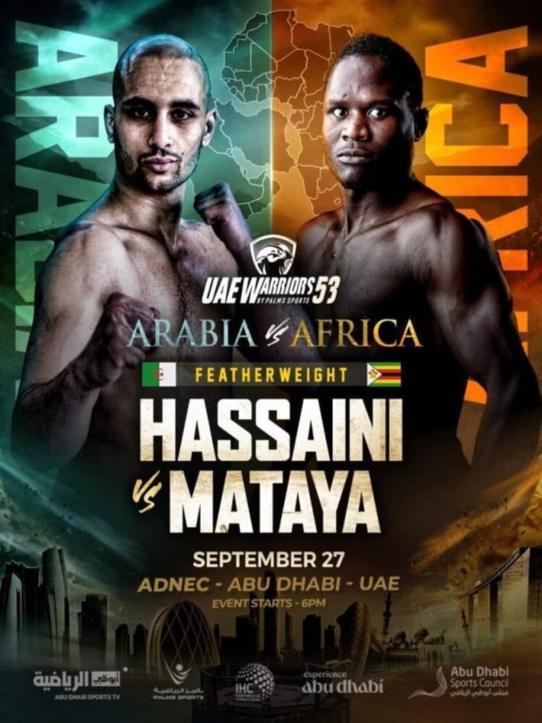 UAE Warriors 53: Arabia vs. Africa