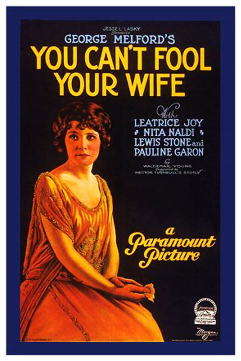 You Can't Fool Your Wife