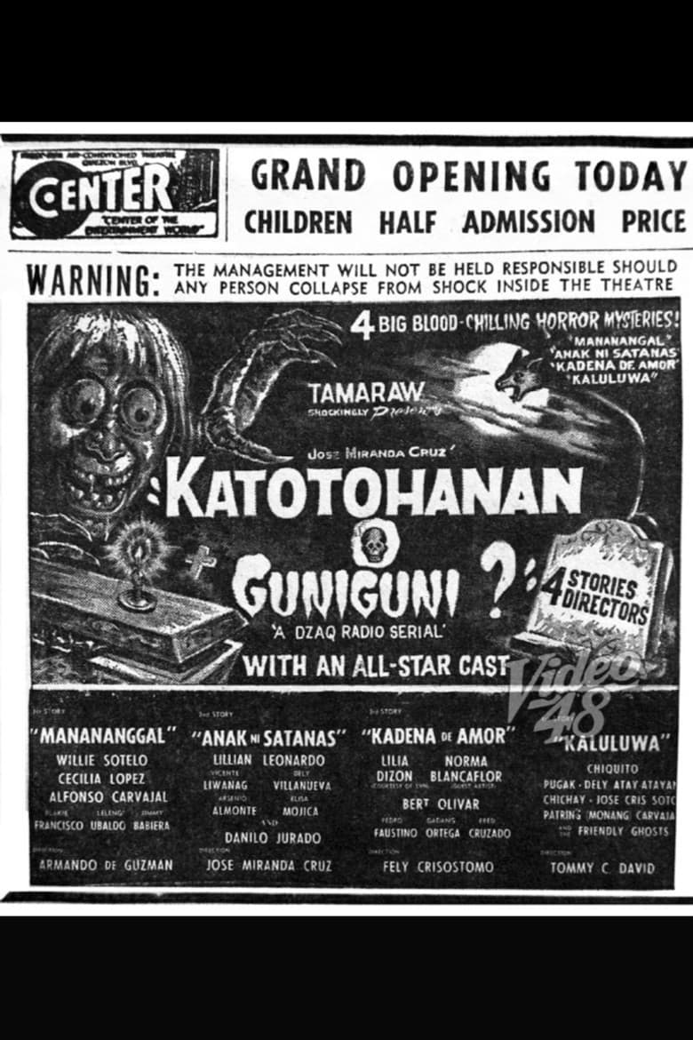 Katotohanan o guniguni?