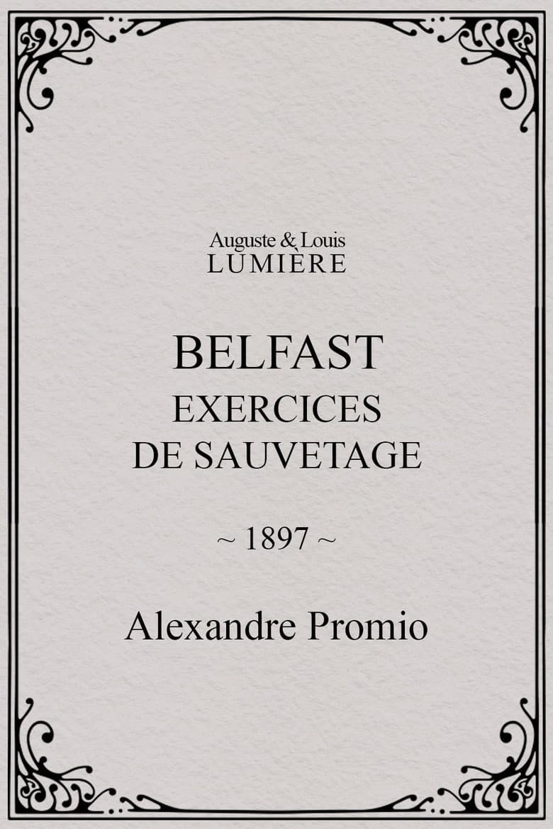 Belfast, exercices de sauvetage